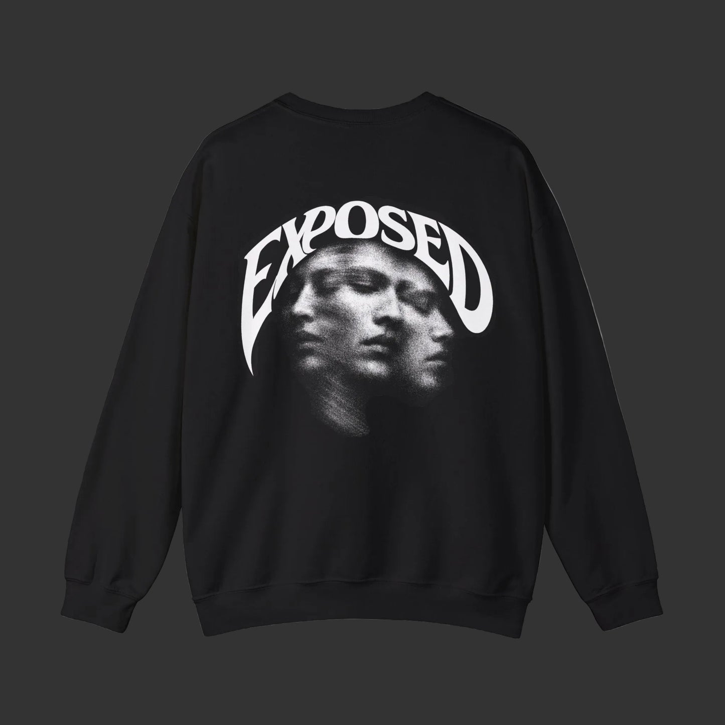 Sweat-shirt vintage à trois faces Exposed