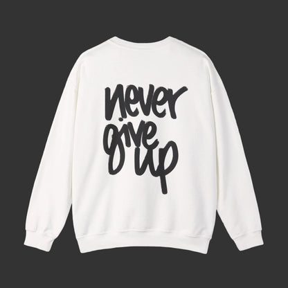 Sweat-shirt  « Never Give Up »