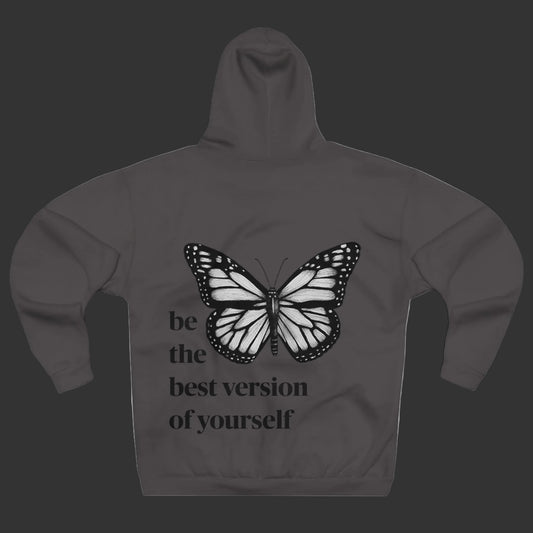 Sweat à capuche papillon